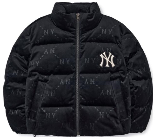 mlb-monogram-fw-22-logo-print-zip-up-down-jacket-unisex-black-short-style-3-fdjm-0226-50-bks