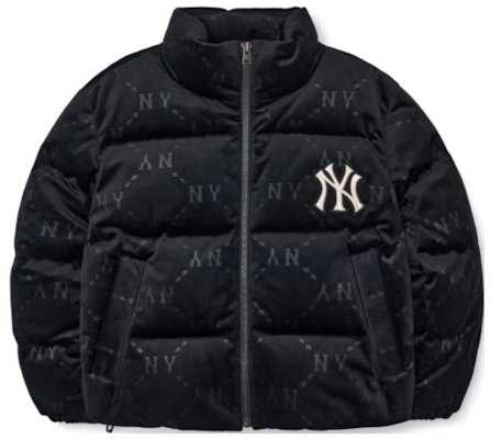 MLB モノグラム FW22 ロゴプリント ジップアップ ダウンジャケット ユニセックス 黒 ショート丈 3FDJM0226-50BKS Order MLB モノグラム FW22 ロゴプリント ジップアップ ダウンジャケット ユニセックス 黒 ショート丈 3FDJM0226-50BKS