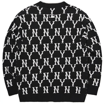 MLB モノグラム ロゴ ニット セーター ブラック ユニセックス. 3AKCM0121-50BKS Lookbook MLB モノグラム ロゴ ニット セーター ブラック ユニセックス. 3AKCM0121-50BKS