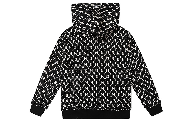 MLB Monogram Logo Print Sweatshirt Unisex Black - Great Gift Option 31HDM2041-50L 圖 3