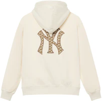 MLB Monogram New York Yankees Oversized Cream Logo Hoodie Unisex Casual Wear 3AHDM0144-50CRD MLB Monogram New York Yankees Oversized Cream Logo Hoodie Unisex Casual Wear 3AHDM0144-50CRD
