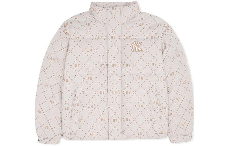 MLB Monogram New York Yankees Plaid Puffer Jacket Unisex. 3ADJM0536-50CRD 圖 2
