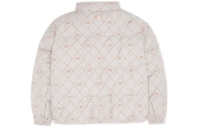 MLB Monogram New York Yankees Plaid Puffer Jacket Unisex. 3ADJM0536-50CRD 圖 3
