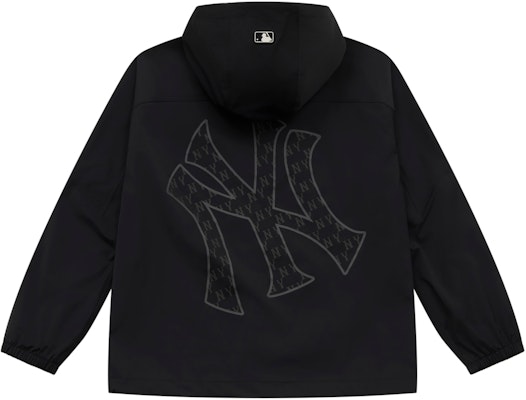 MLB Monogram New York Yankees Unisex Black Windproof Hoodie Jacket 3AWJM0551-50BKS Buy MLB Monogram New York Yankees Unisex Black Windproof Hoodie Jacket 3AWJM0551-50BKS