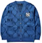 Buy MLB Monogram New York Yankees Cardigan Leher V Unisex Biru 3AKTM0214-50BLD