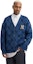 Purchase MLB Monogram New York Yankees Cardigan Leher V Unisex Biru 3AKTM0214-50BLD