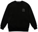 Lookbook Sweatshirt Hitam Unisex MLB Monogram NY Yankees Big Logo. 31MTM2111-50L