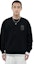 Sizing Sweatshirt Hitam Unisex MLB Monogram NY Yankees Big Logo. 31MTM2111-50L