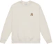 Lookbook MLB Monogram NY Yankees Cream Sweatshirt Lengan Panjang Unisex Gaya Retro. 3AMTM0444-50CRD