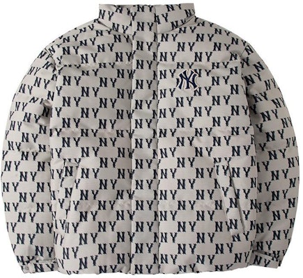 MLB Monogram NY Yankees Jaket Puffer Bordir Unisex Off-White. 3ADJM0236-50CRD Buy MLB Monogram NY Yankees Jaket Puffer Bordir Unisex Off-White. 3ADJM0236-50CRD