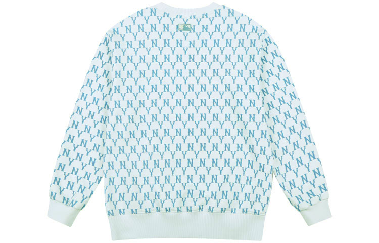 MLB Monogram Pullover Hoodie Blue Unisex 31MTM1111-50W 圖 3