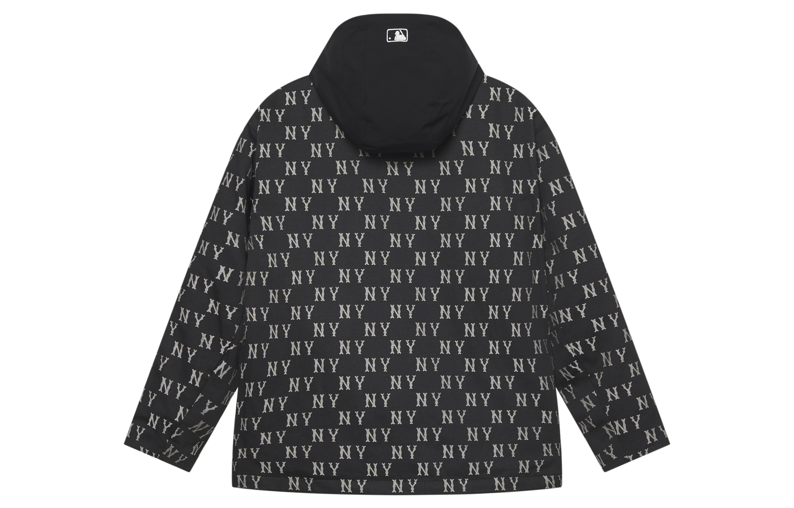 MLB Monogram Series NY Yankees FW24 Black Waterproof Windproof Jacket Unisex. 3AWJM0646-50BKS 圖 5