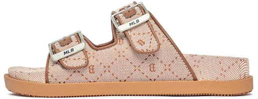 MLB Monogram Slide 'Brown-Red' 3ALPCTM33-43BGS MLB Monogram Slide 'Brown-Red' 3ALPCTM33-43BGS