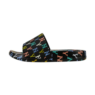MLB Monogram Slipper 'Black New Mound'