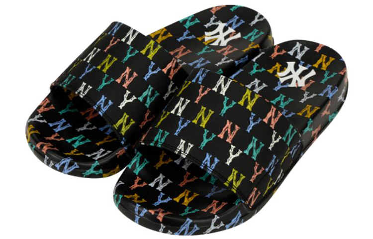 MLB Monogram Slipper 'Black New Mound' 圖 2