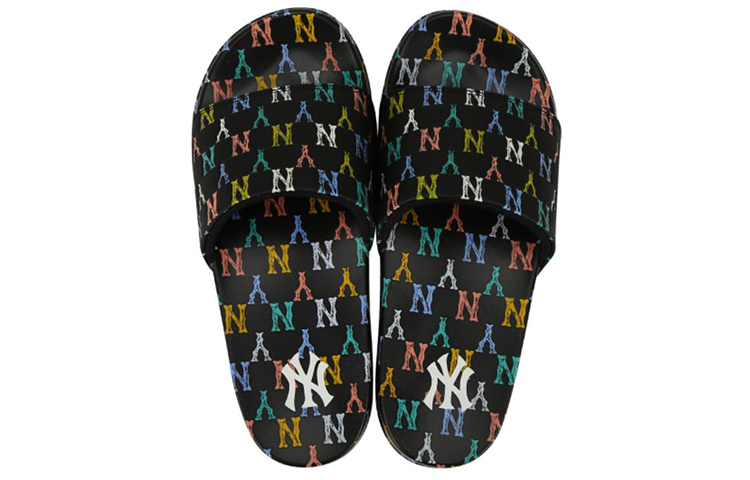 MLB Monogram Slipper 'Black New Mound' 圖 3