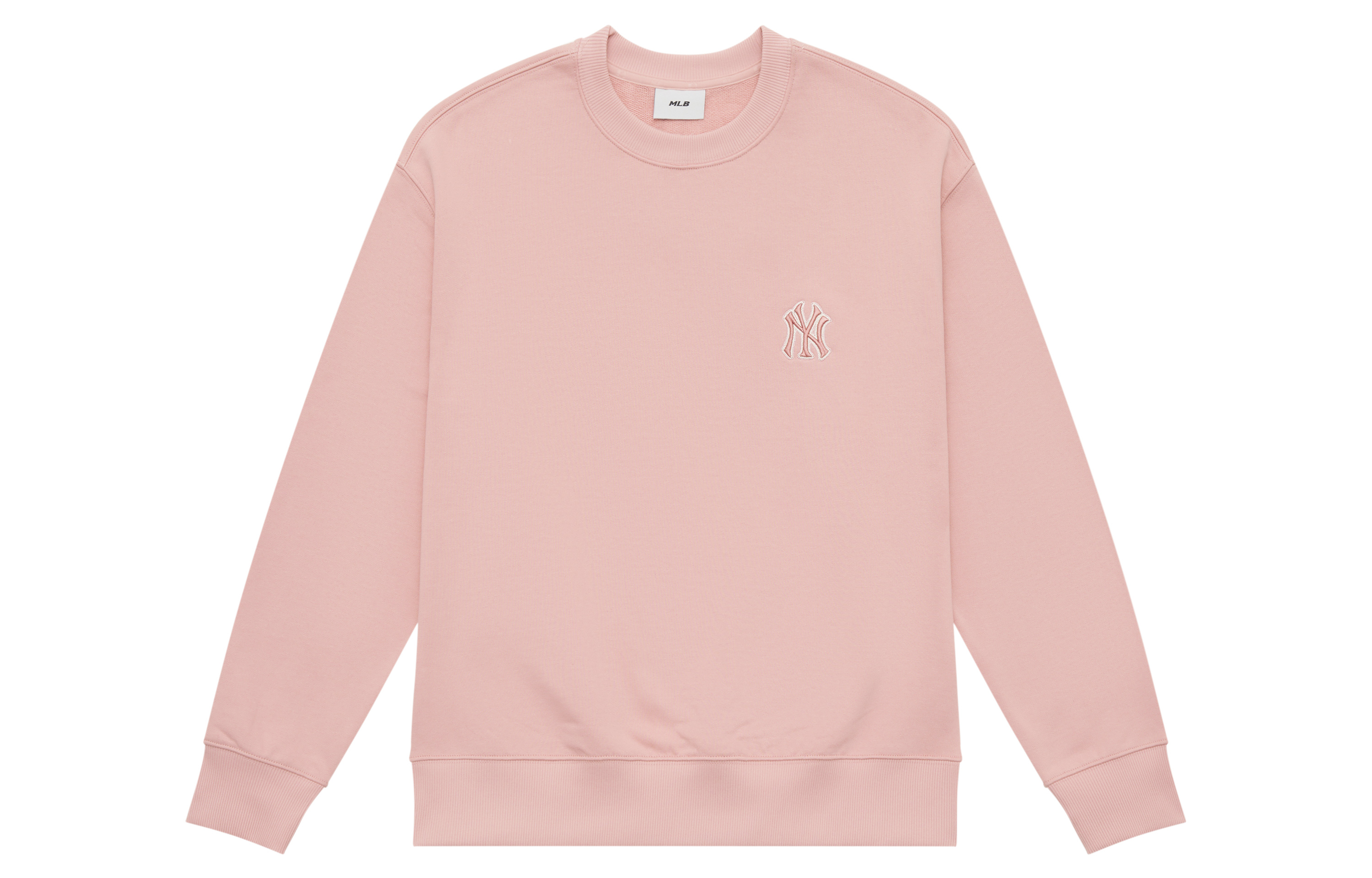 MLB Monogram Yankees Big Logo Crewneck Pink Unisex Sweatshirt Early Fall Edition 3AMTM0444-50PKM 圖 3