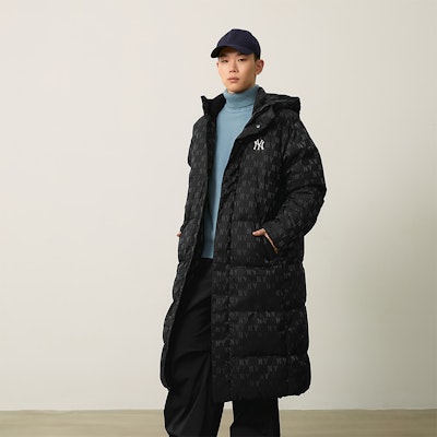 Chaqueta Acolchada MLB Monograma Yankees FW24 Negra Unisex Invierno Abrigada. 3ADJM2146-50BKS Details for Chaqueta Acolchada MLB Monograma Yankees FW24 Negra Unisex Invierno Abrigada. 3ADJM2146-50BKS