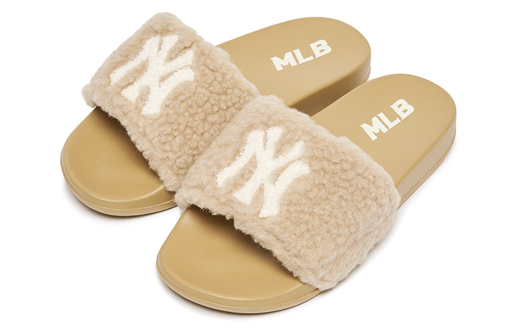 MLB Mound Fleece Slipper 'Cappuccino' 圖 3
