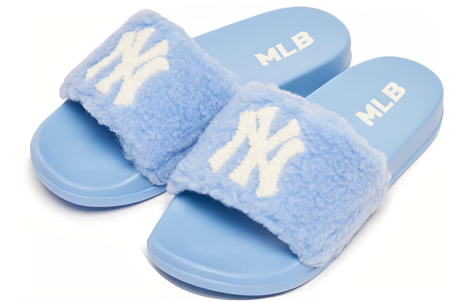 MLB Mound Fleece Slipper 'Casual Fashion Blue' 圖 3