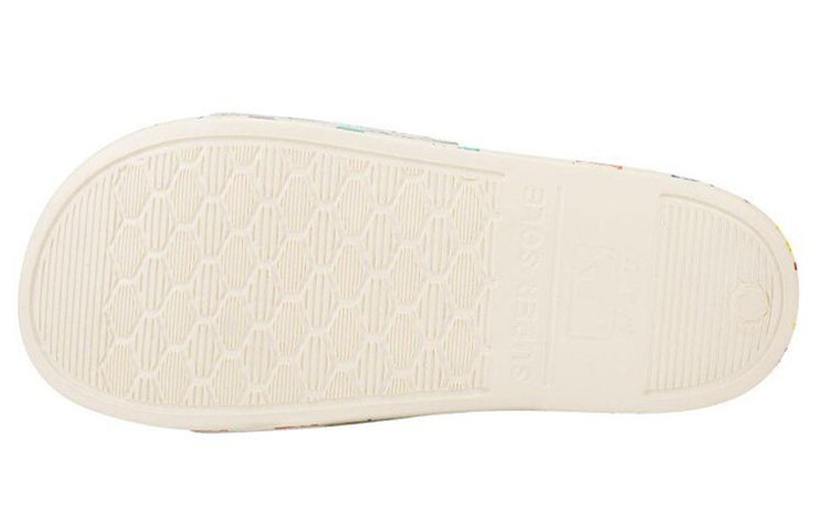 Details for MLB 圆形字母标拖鞋 '白色' 32SHHM111-50W