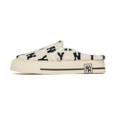 MLB Mule Fleece Monogram 'White Low-Top'