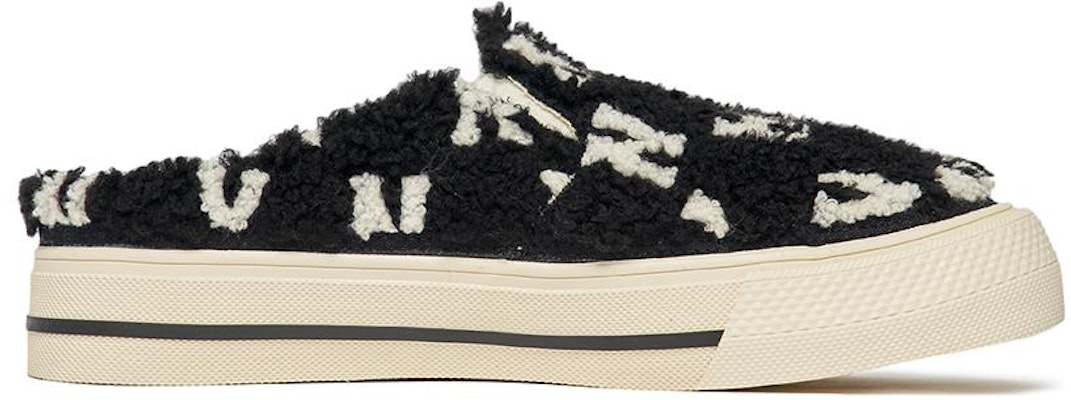 MLB Mule Fleece Monogram Slip-On 'Black' 3AMUUWS26-50BKS Order MLB Mule Fleece Monogram Slip-On 'Black' 3AMUUWS26-50BKS