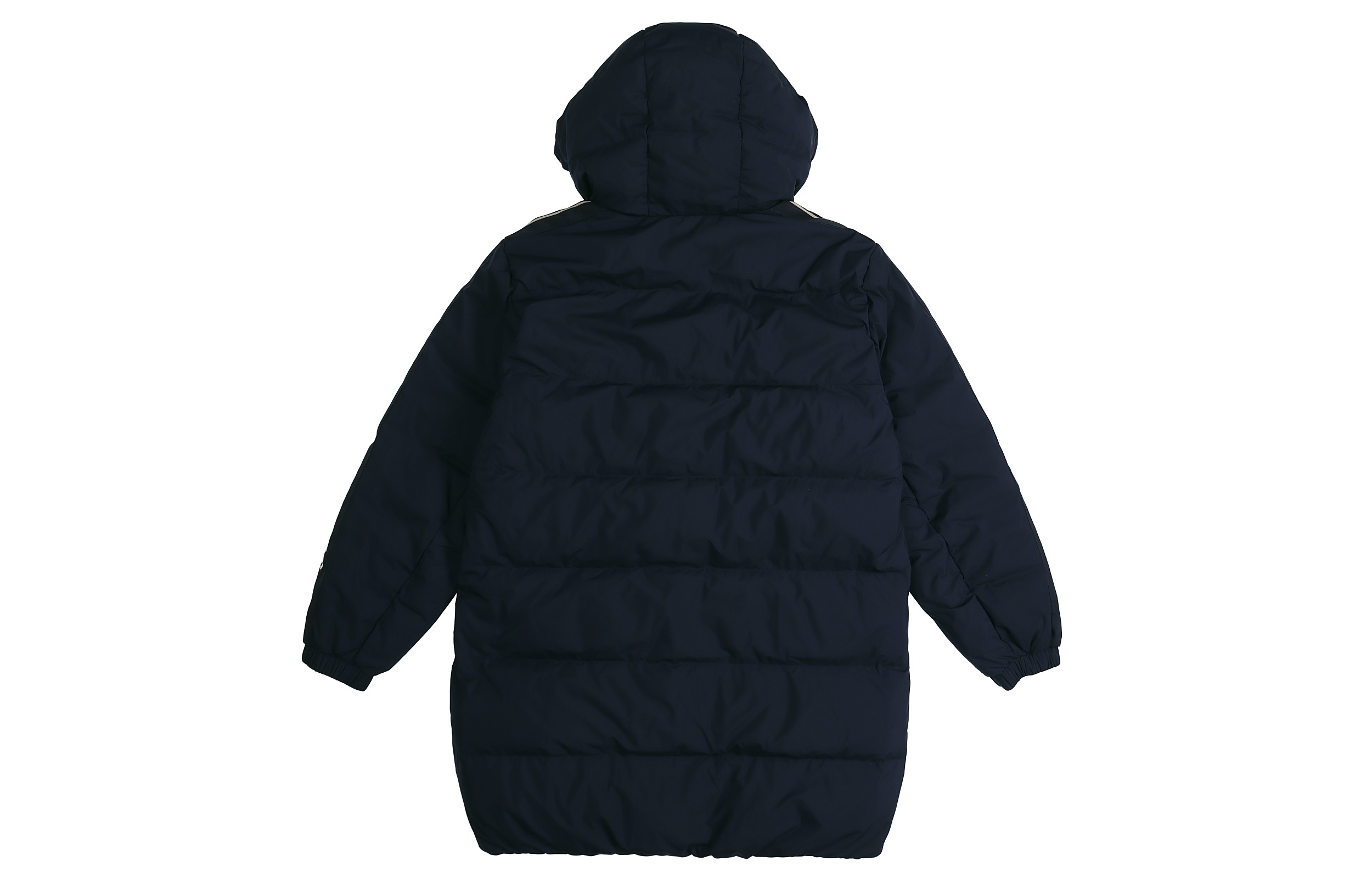 Lookbook MLB Navy Letter Logo Down Jacket Unisex Couples Coat 31DJZ9061-50N