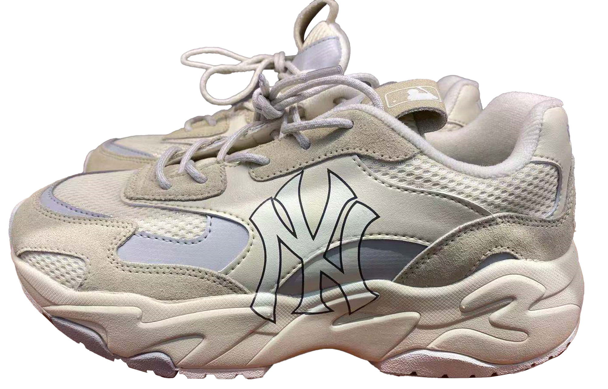 MLB New York 'Printed Platform Dad Shoe' 3ASHC3S1N-50CRS（YC）