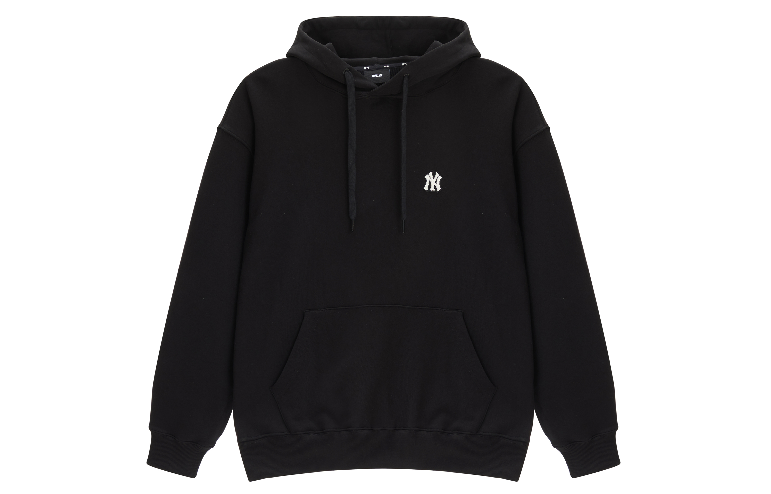 MLB New York Yankees 23FW Basic Casual Oversized Hoodie Unisex Black 3AHDB0134-50BKS