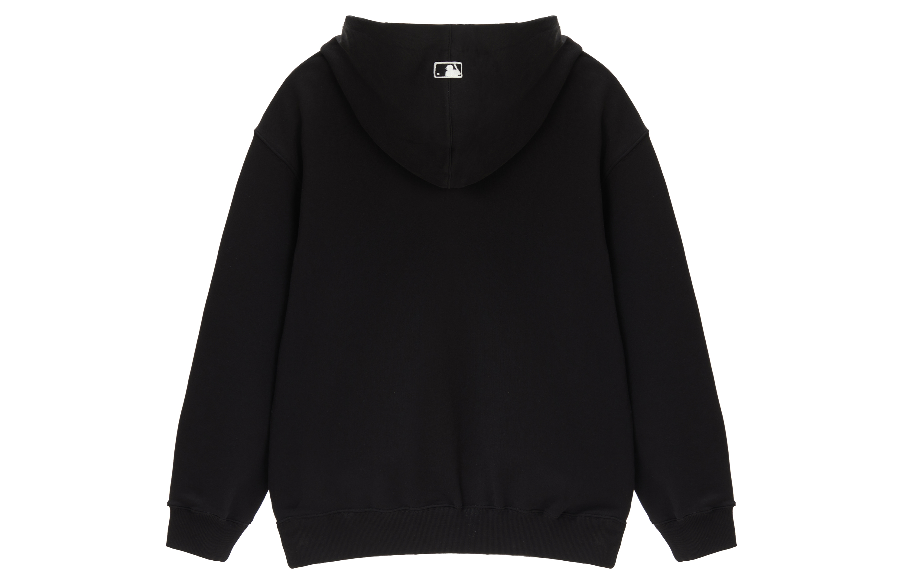 Lookbook MLB 뉴욕 양키스 23FW 베이직 캐주얼 오버사이즈 후드티 남녀공용 블랙 3AHDB0134-50BKS