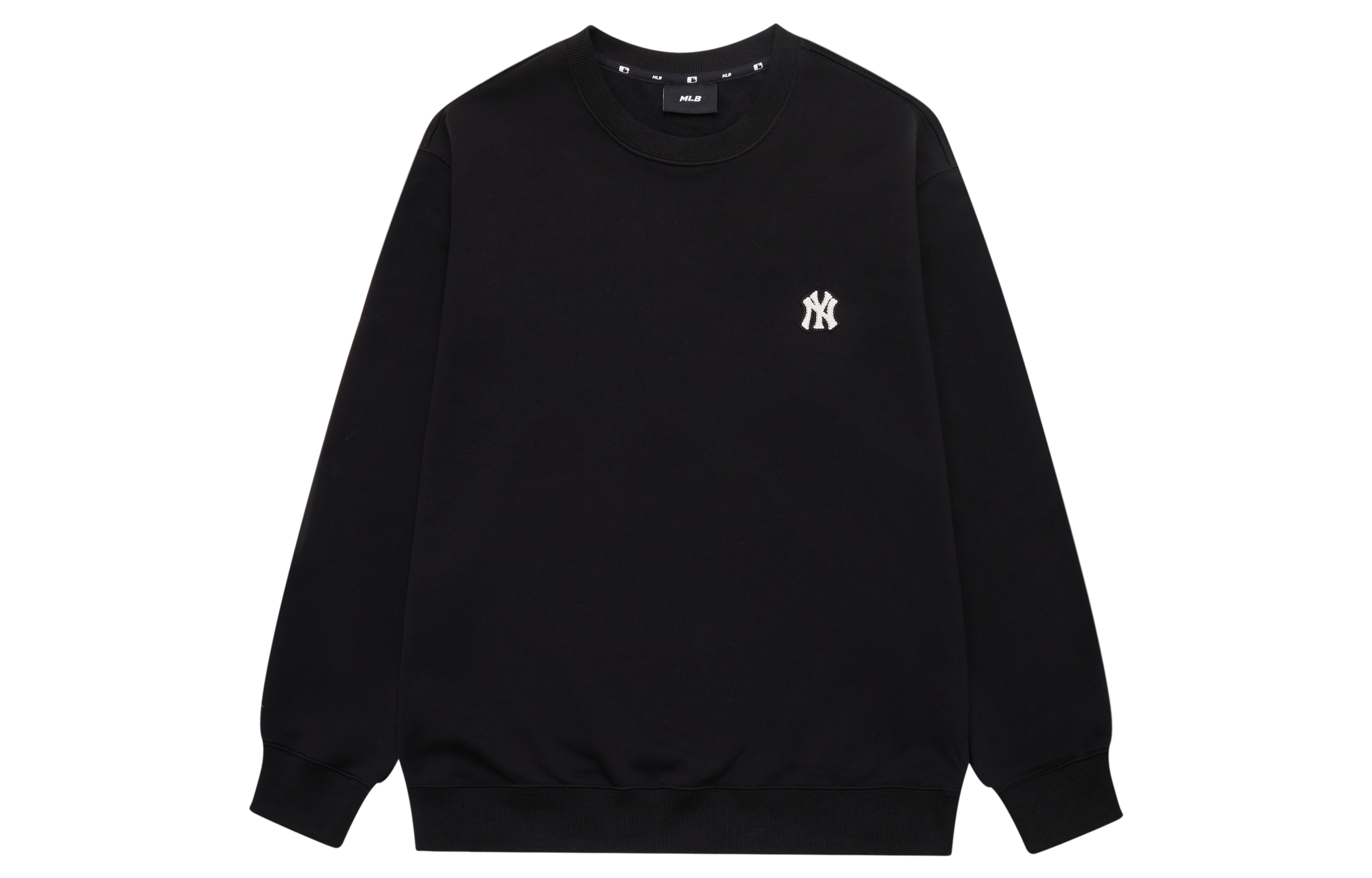 Order MLB New York Yankees 23FW Black Casual Loose Crewneck Sweatshirt Unisex 3AMTB0134-50BKS