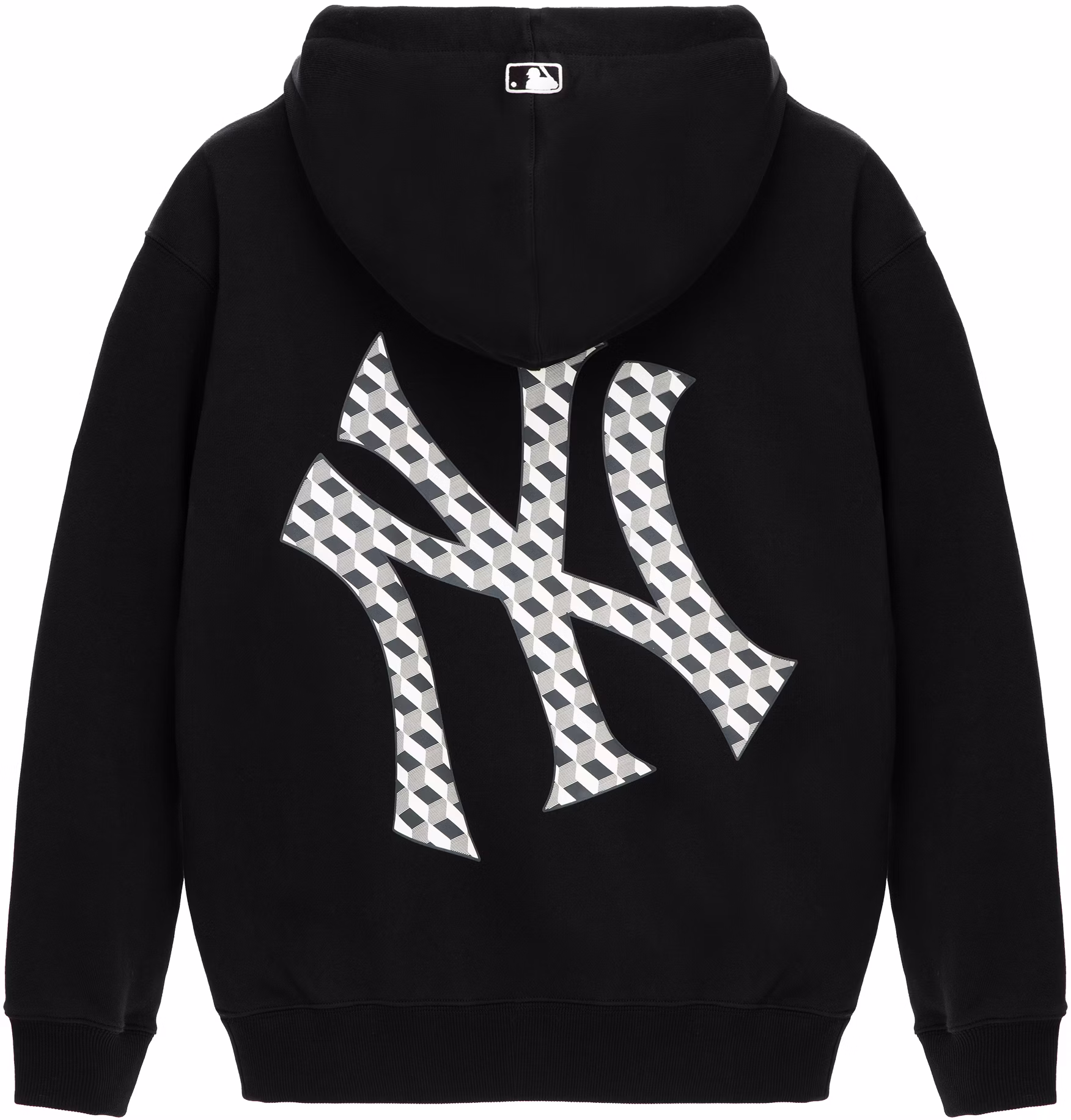 mlb-new-york-yankees-23-fw-retro-fashion-loose-monogram-hoodie-unisex-black-3-ahdm-0334-50-bks