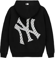 MLB New York Yankees 23FW Retro Fashion Loose Monogram Hoodie Unisex Black 3AHDM0334-50BKS MLB New York Yankees 23FW Retro Fashion Loose Monogram Hoodie Unisex Black 3AHDM0334-50BKS