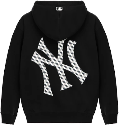 MLB 紐約洋基 23FW 復古時尚寬鬆字母連帽衫 男女款 黑色 3AHDM0334-50BKS Order MLB 紐約洋基 23FW 復古時尚寬鬆字母連帽衫 男女款 黑色 3AHDM0334-50BKS