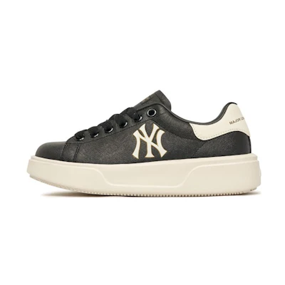 MLB New York Yankees 'Black White' Low Top