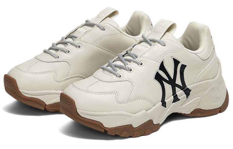 Shop 【23秋冬新品】MLB 紐約洋基隊 休閒百搭 防滑耐磨 低筒 老爹鞋 男女同款