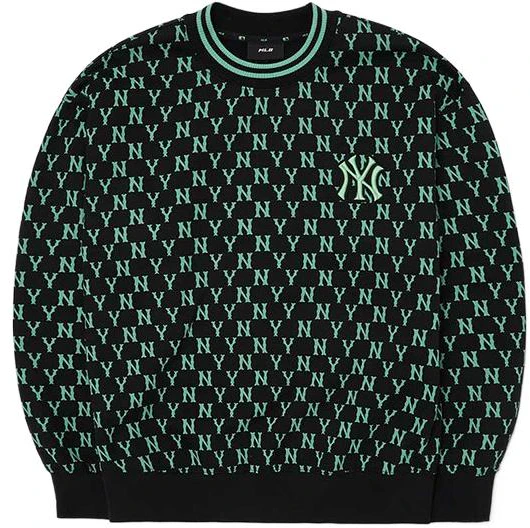 mlb-new-york-yankees-all-over-letter-crewneck-sweatshirt-black-unisex-3-amtm-0926-50-bks