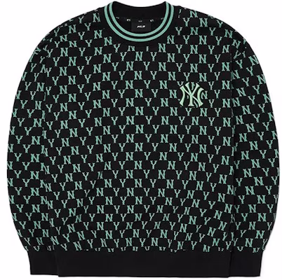 MLB New York Yankees All-Over Letter Crewneck Sweatshirt Black Unisex 3AMTM0926-50BKS Buy MLB New York Yankees All-Over Letter Crewneck Sweatshirt Black Unisex 3AMTM0926-50BKS