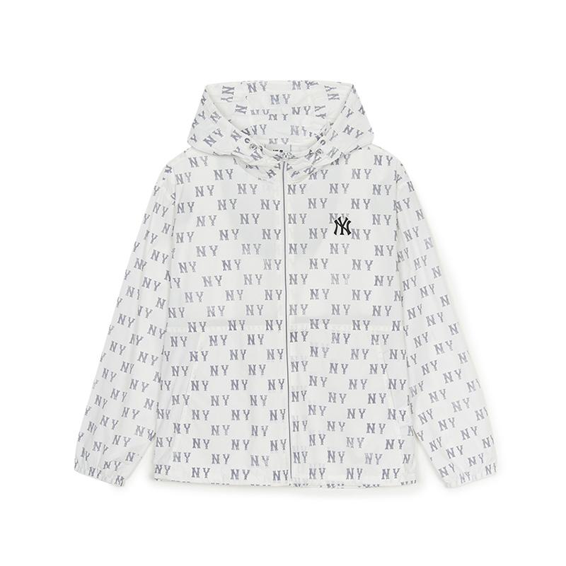 MLB New York Yankees All-Over Print Cooling Hoodie Jacket Unisex Gray 3AWJM0753-50GRS 圖 2