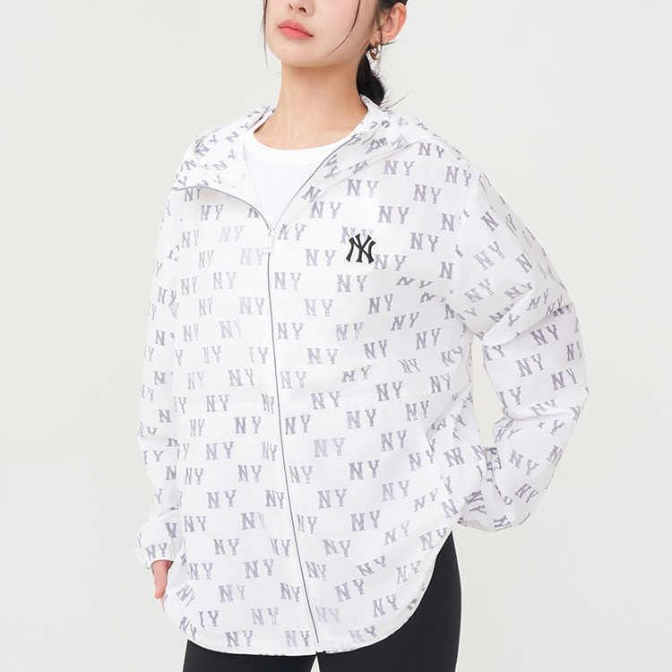 MLB New York Yankees All-Over Print Cooling Hoodie Jacket Unisex Gray 3AWJM0753-50GRS 圖 4