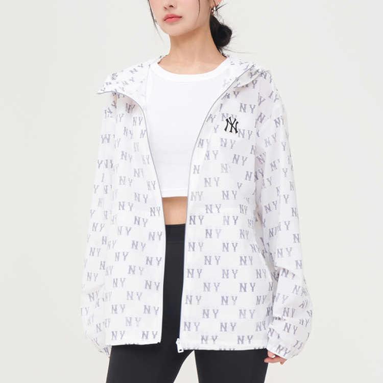 MLB New York Yankees All-Over Print Cooling Hoodie Jacket Unisex Gray 3AWJM0753-50GRS 圖 5