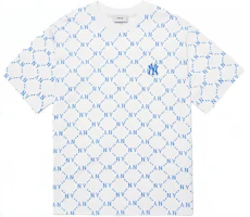 MLB New York Yankees All-Over Print Unisex White Crewneck T-Shirt 3ATSM4023-50WHS MLB New York Yankees All-Over Print Unisex White Crewneck T-Shirt 3ATSM4023-50WHS