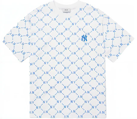 MLB New York Yankees All-Over Print Unisex White Crewneck T-Shirt 3ATSM4023-50WHS Buy MLB New York Yankees All-Over Print Unisex White Crewneck T-Shirt 3ATSM4023-50WHS
