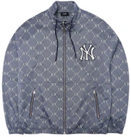 MLB New York Yankees All-Over Print Windbreaker Jacket Blue - Men’s 3LWJM0321-50NYL MLB New York Yankees All-Over Print Windbreaker Jacket Blue - Men’s 3LWJM0321-50NYL