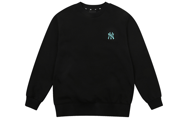 MLB New York Yankees Back Logo Embroidered Crewneck Sweatshirt Unisex Black 31MT10111-50L 圖 3