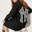 Sizing MLB New York Yankees Back Logo Letter Graphic Long Sleeve Shirt Unisex Black 3AWS03121-50BKS