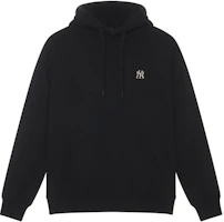 MLB New York Yankees Basic 24FW Black Pullover Hoodie Unisex Casual Pocket Design 3AHDB0144-50BKS MLB New York Yankees Basic 24FW Black Pullover Hoodie Unisex Casual Pocket Design 3AHDB0144-50BKS