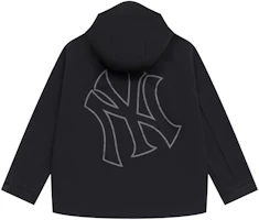 MLB New York Yankees Basic Black Unisex Logo Zip-Up Windbreaker Hoodie Jacket 3AWJB0351-50BKS MLB New York Yankees Basic Black Unisex Logo Zip-Up Windbreaker Hoodie Jacket 3AWJB0351-50BKS