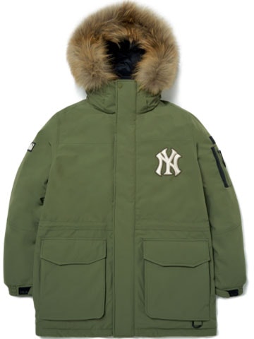 mlb-new-york-yankees-basic-logo-winter-hooded-down-jacket-unisex-green-3-adjj-0216-50-kas